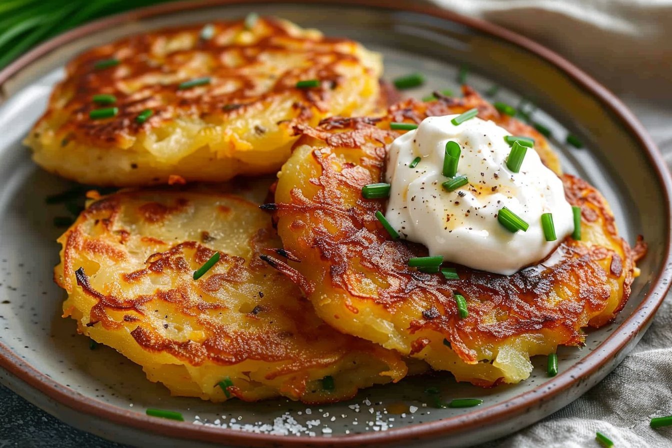 Placki ziemniaczane z Air Fryer recipe card