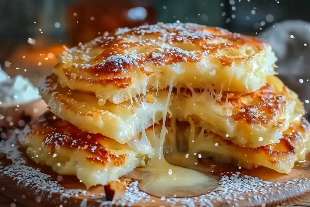 Serowe Chlebki z Patelni featured