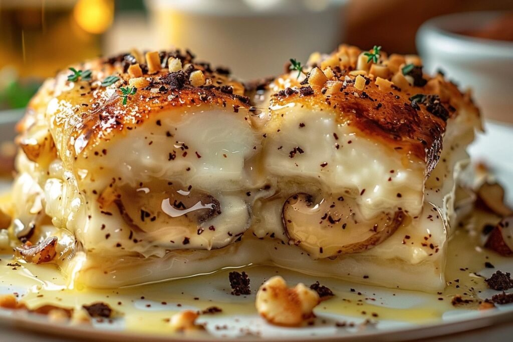 Kurczak Faszerowany Pieczarkami I Serem featured