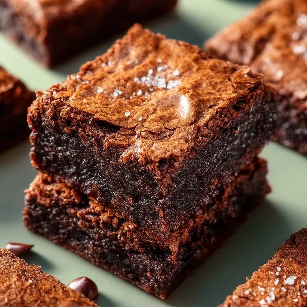 Bez cukru brownie z jogurtem greckim