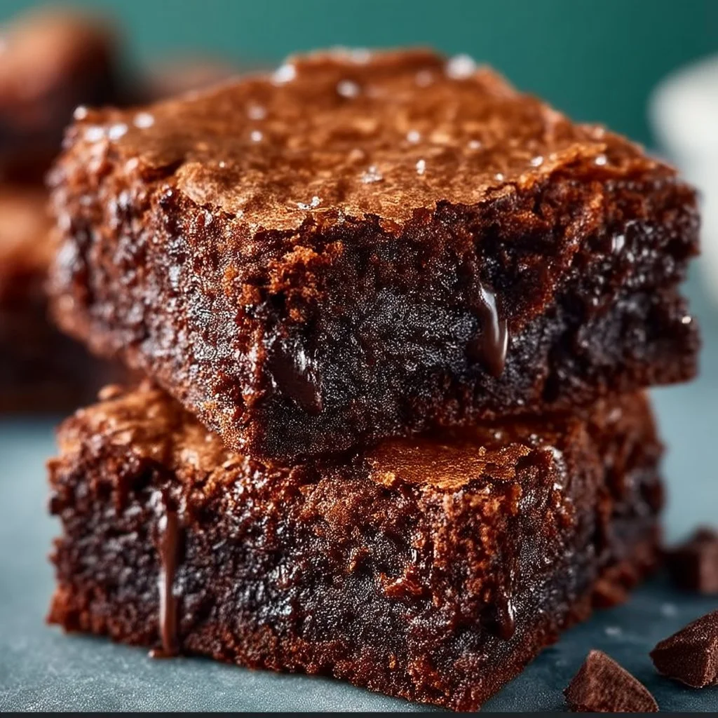 Bez cukru brownie z jogurtem greckim