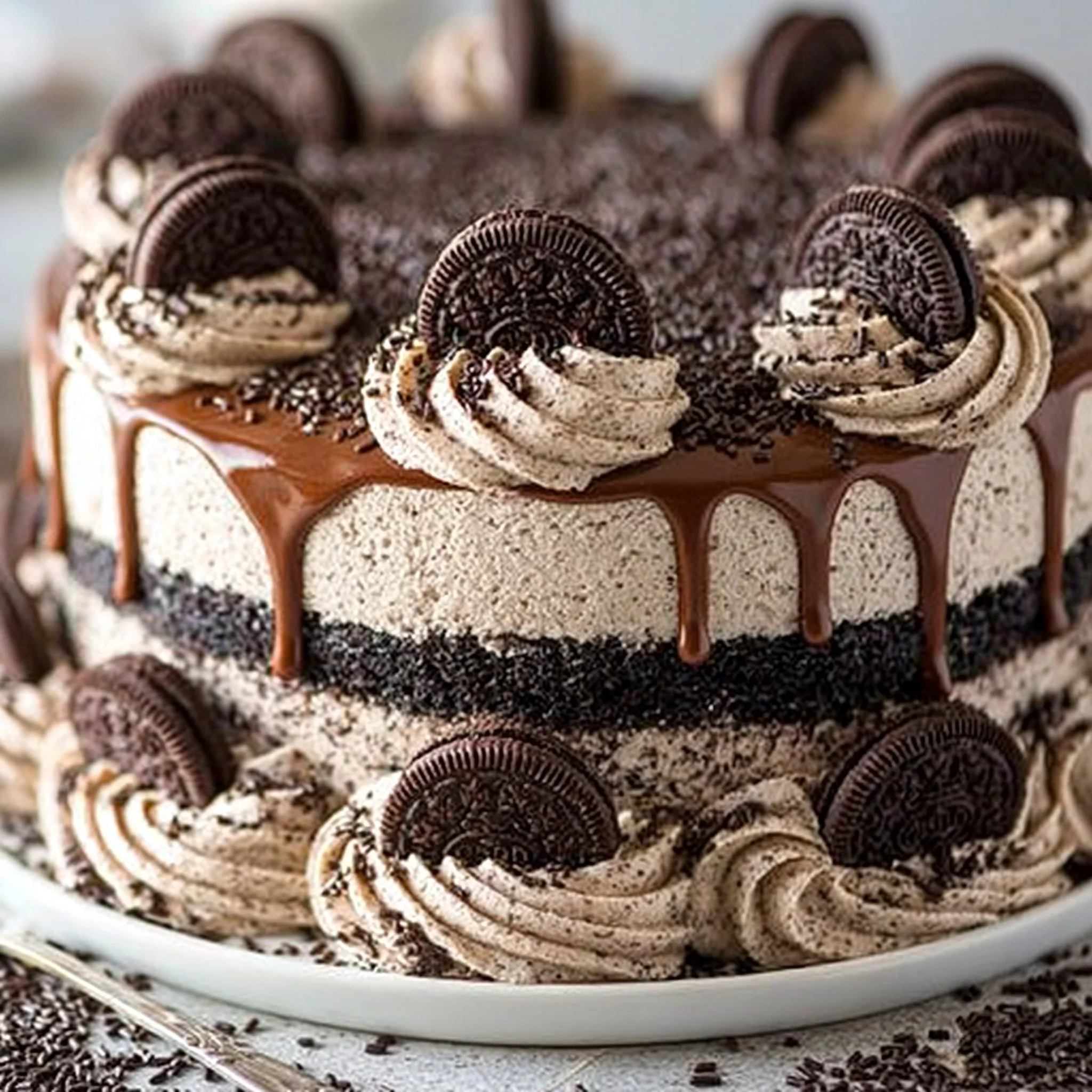 Ciasto czekoladowe Oreo