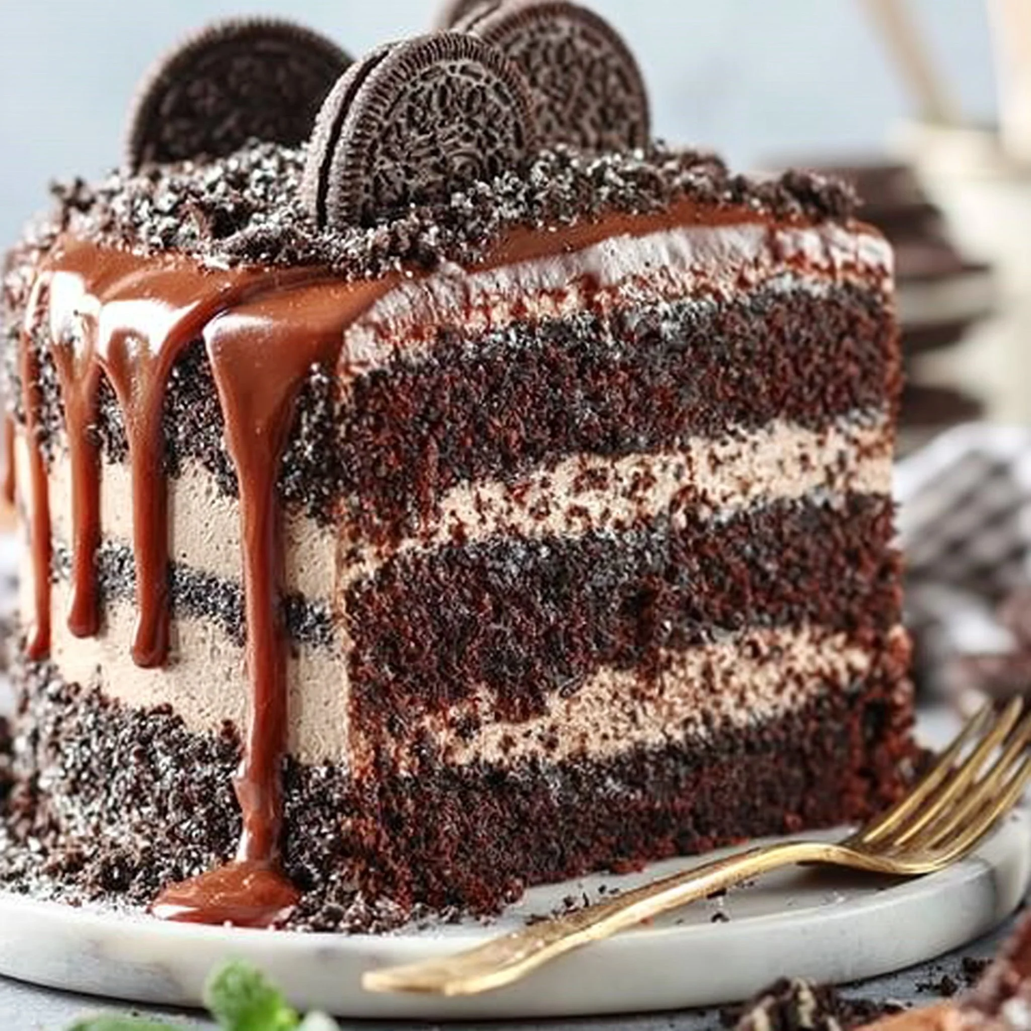Ciasto czekoladowe Oreo