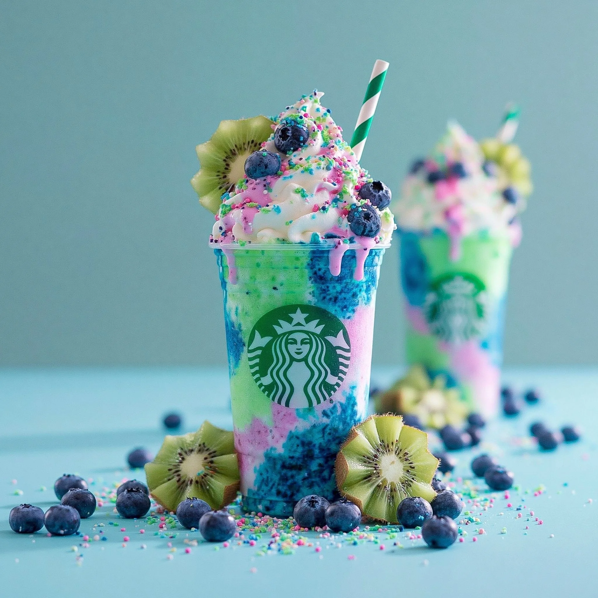 Frappuccino Shock Jagoda Kiwi