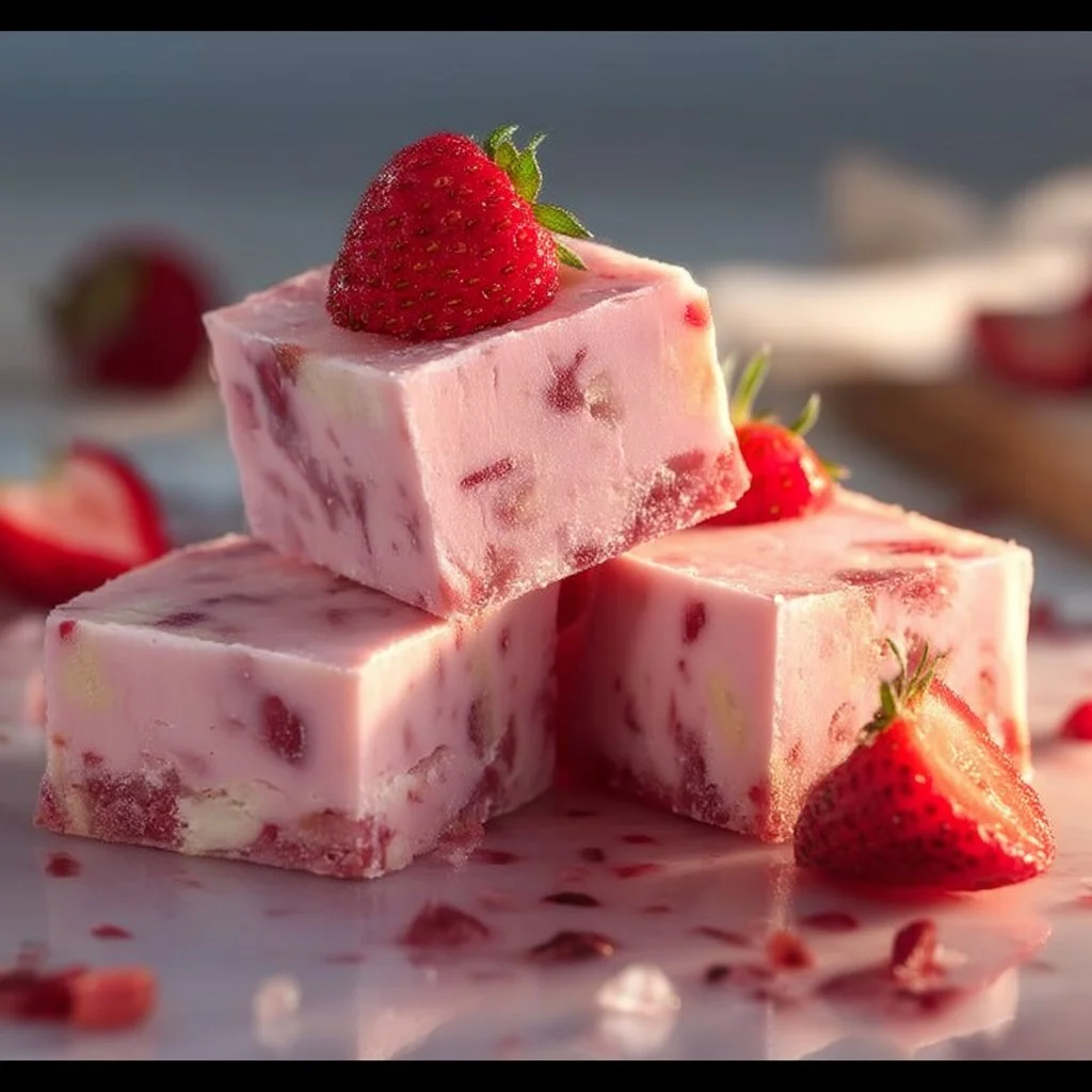 Fudge truskawkowy