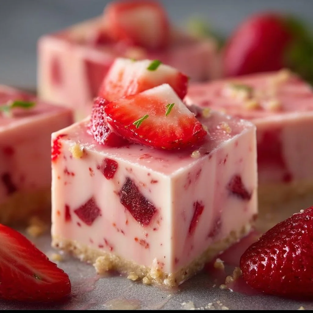 Fudge truskawkowy