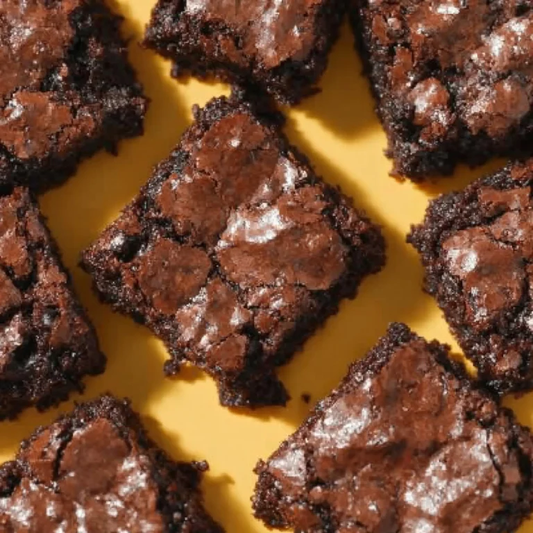Łatwe brownie na stole, przepis na pyszne ciasto czekoladowe