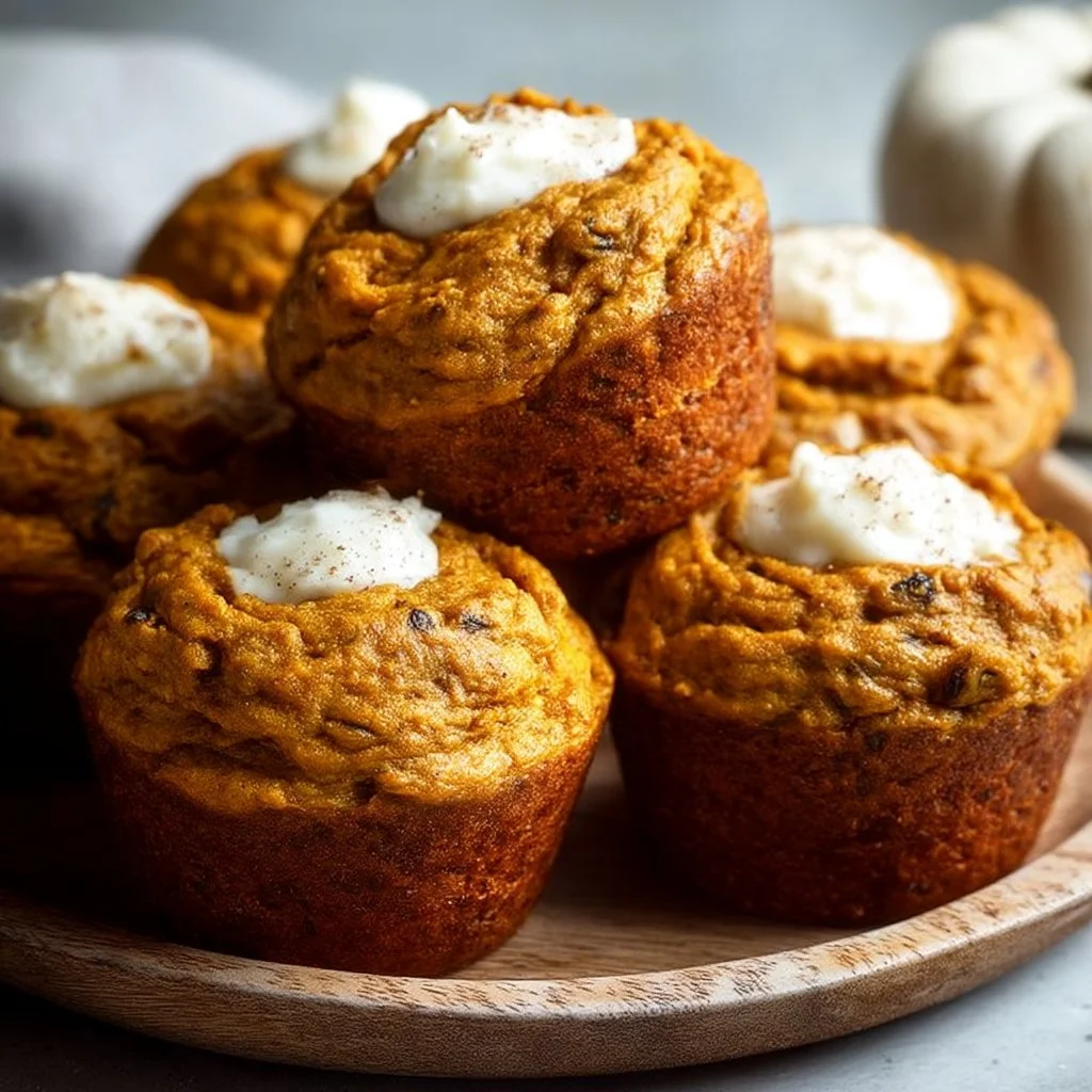 Muffinki dyniowe bez mąki