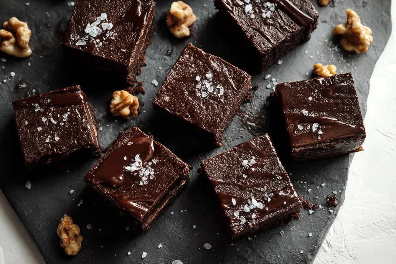 Surowe czekoladowe brownie