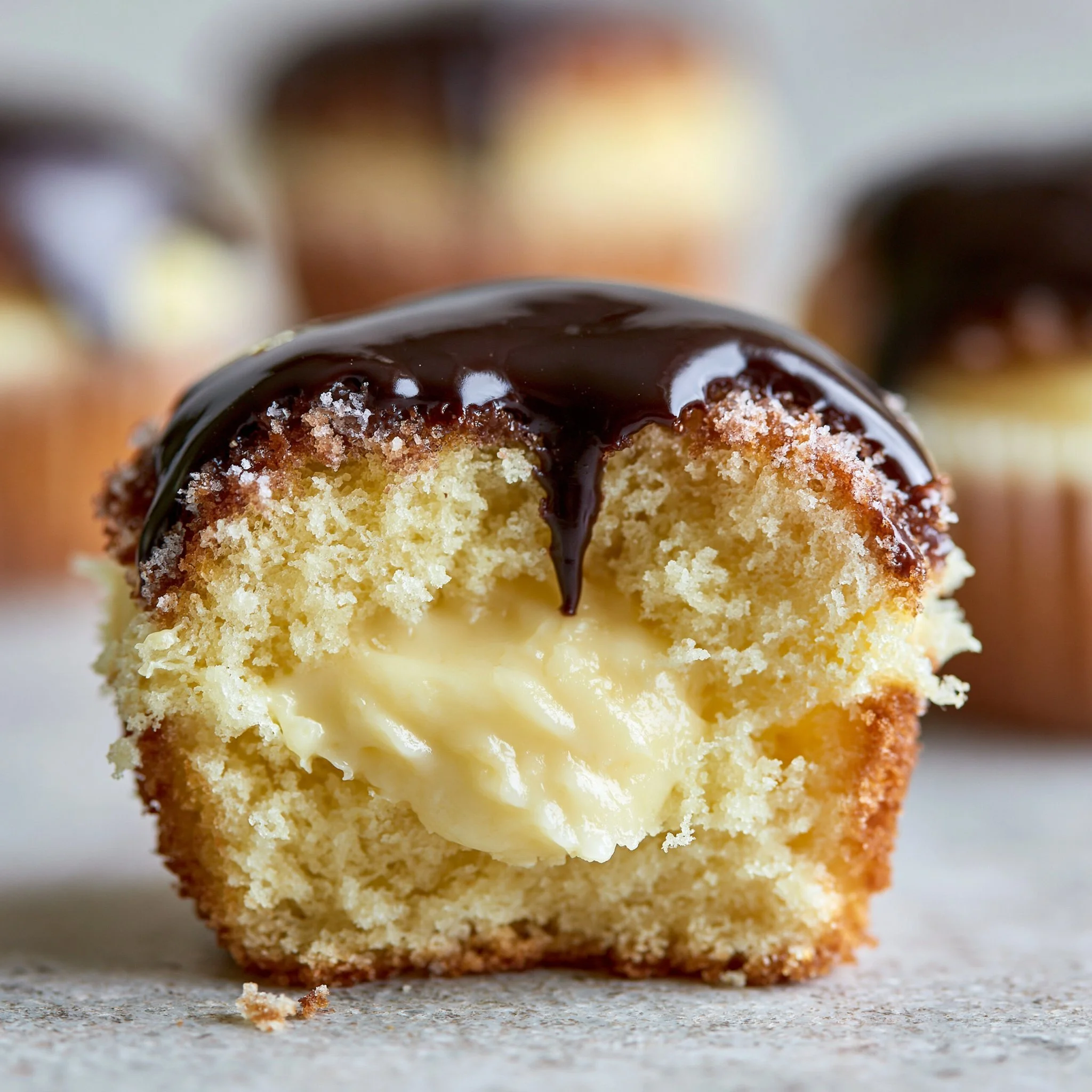 Babeczki Boston Cream