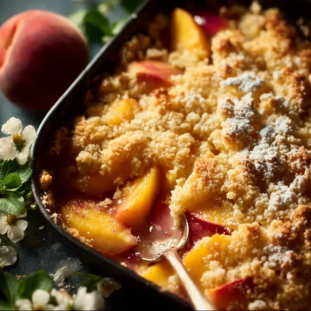 Bezcukrowy Cobbler Brzoskwiniowy