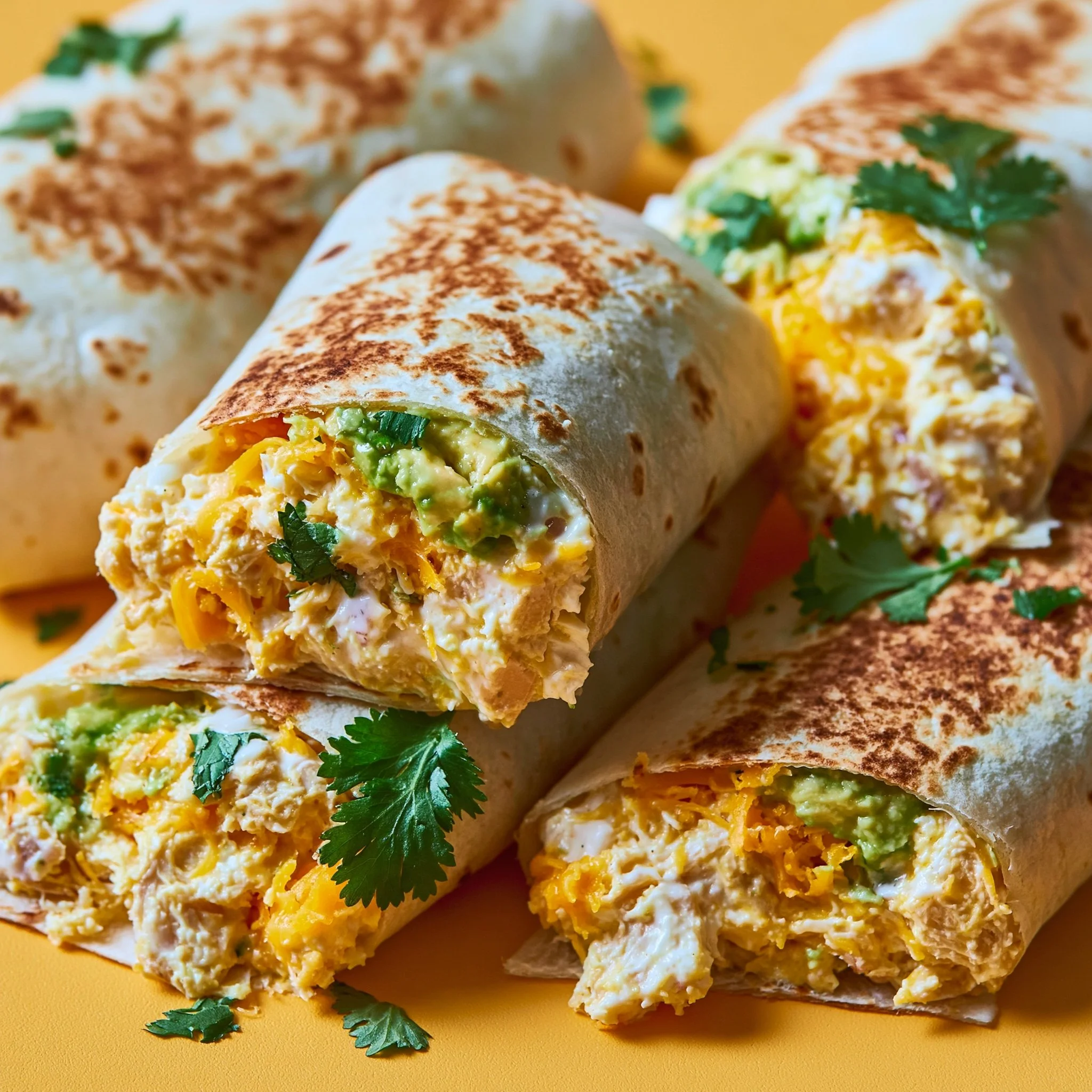 Burritos z Kurczakiem i Awokado