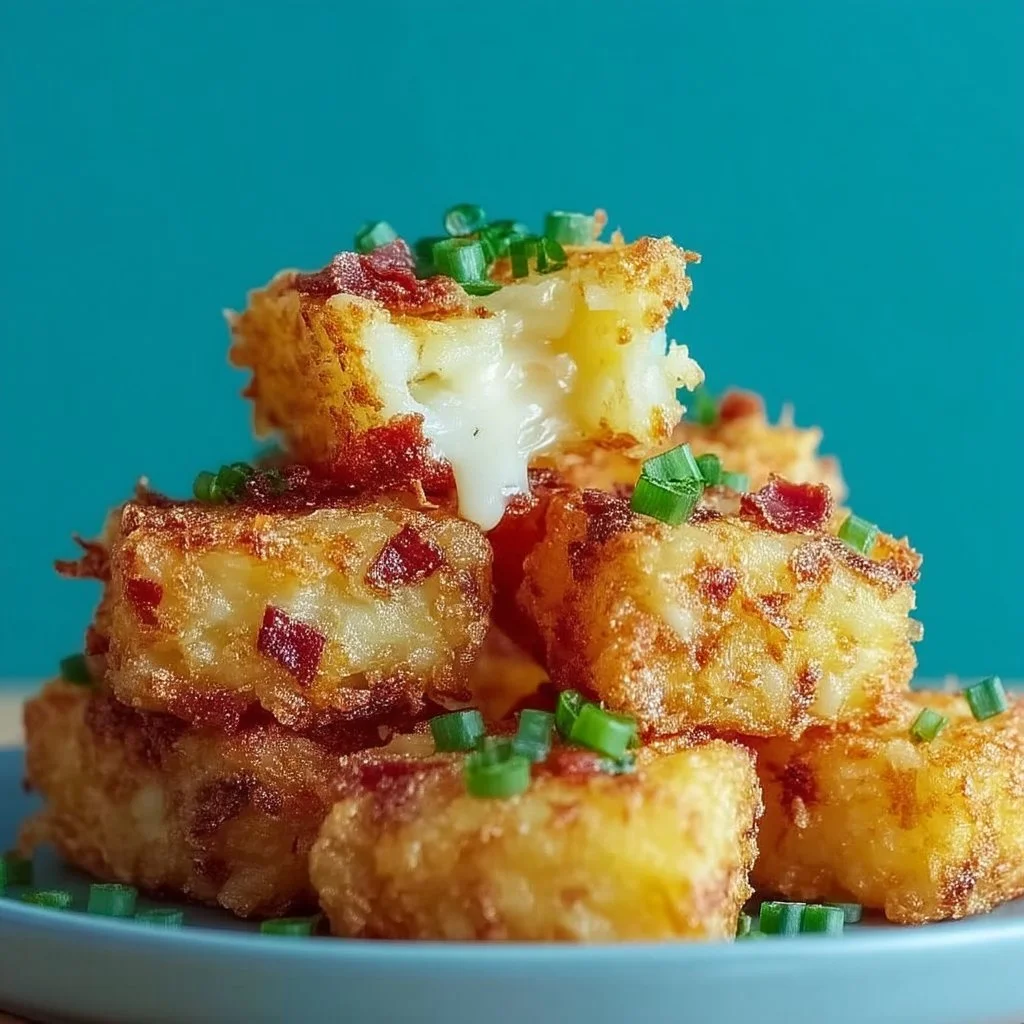 Crispy Loaded Hashbrown Bites