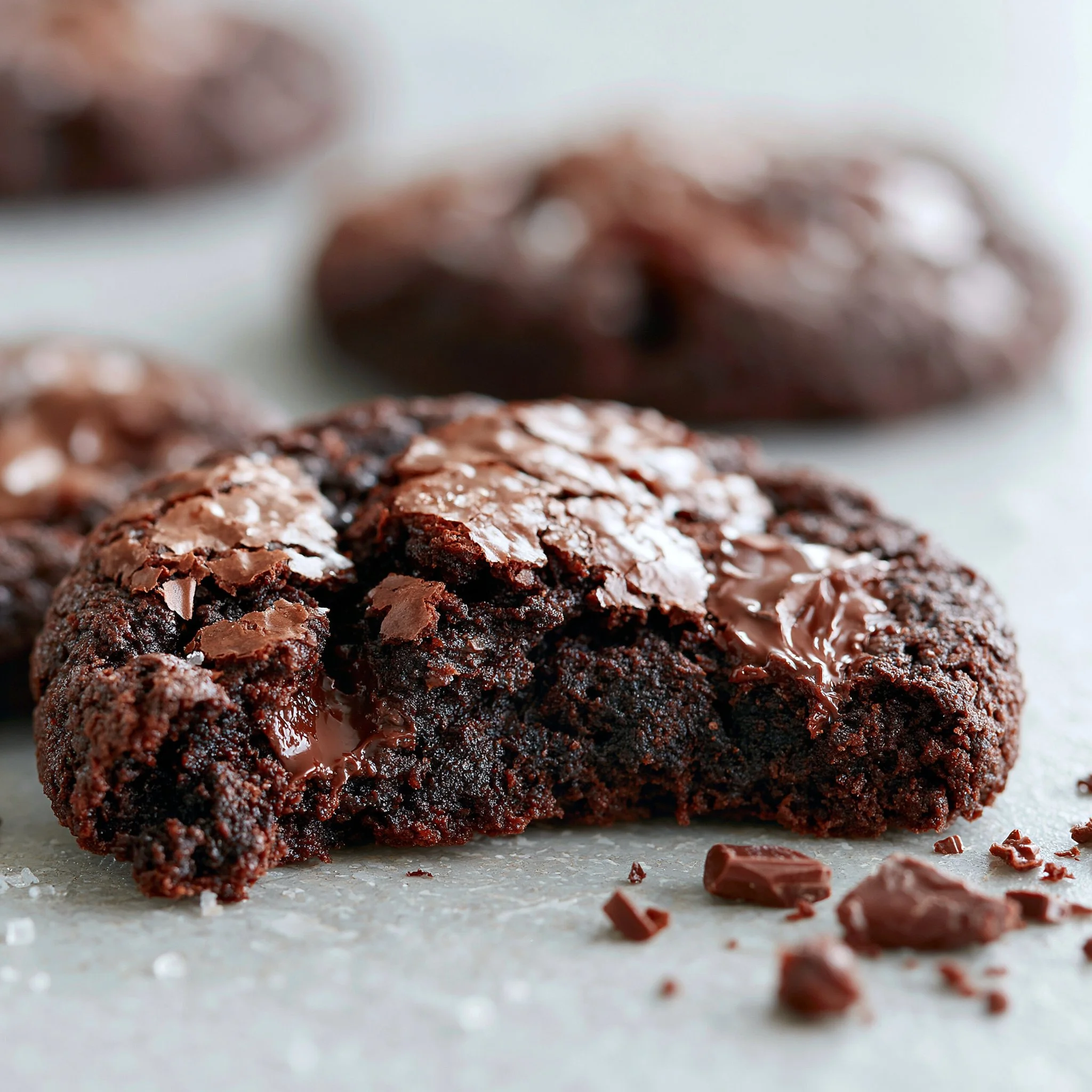 Ciasteczka Czekoladowe Browniowe