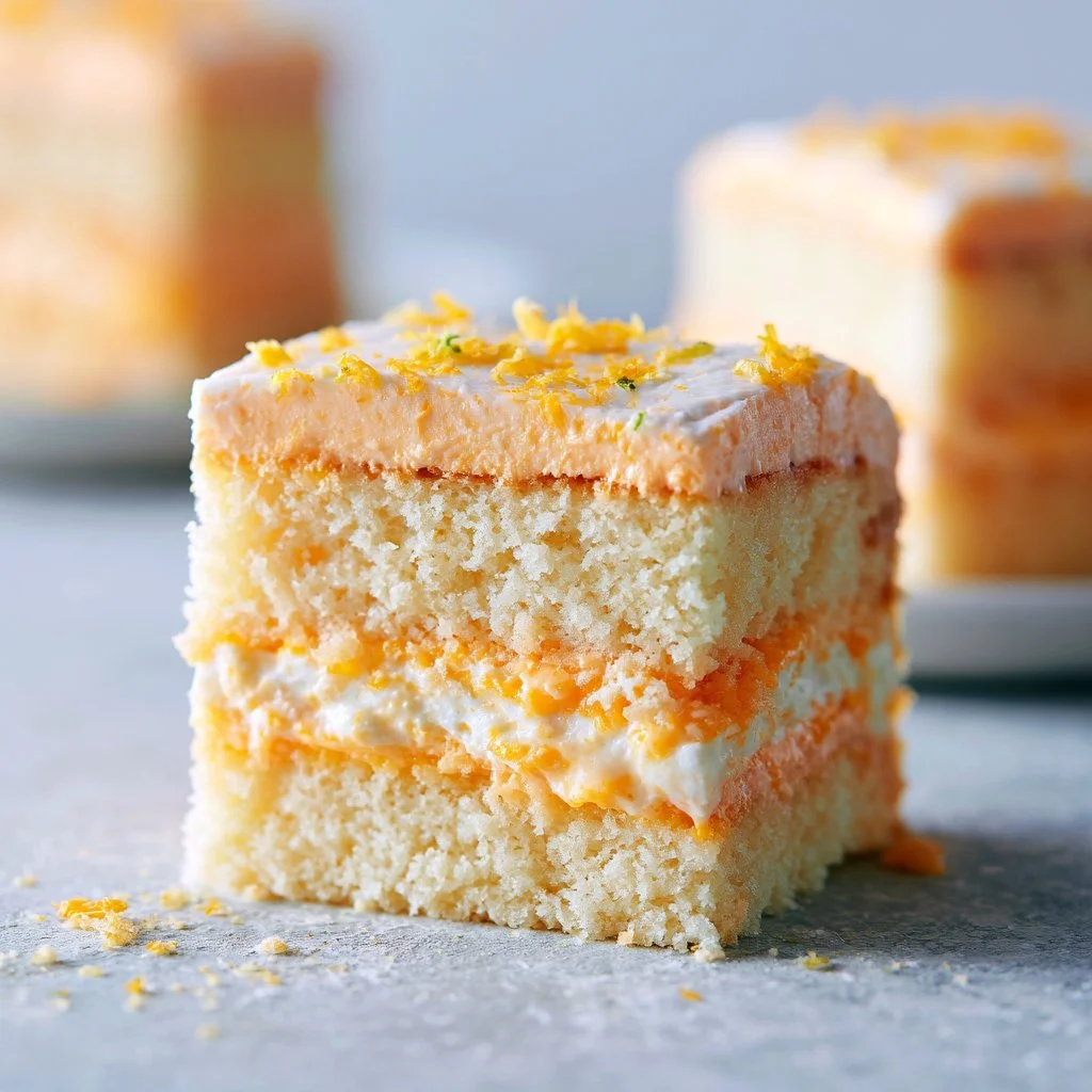 Ciasto pomarańczowe Creamsicle