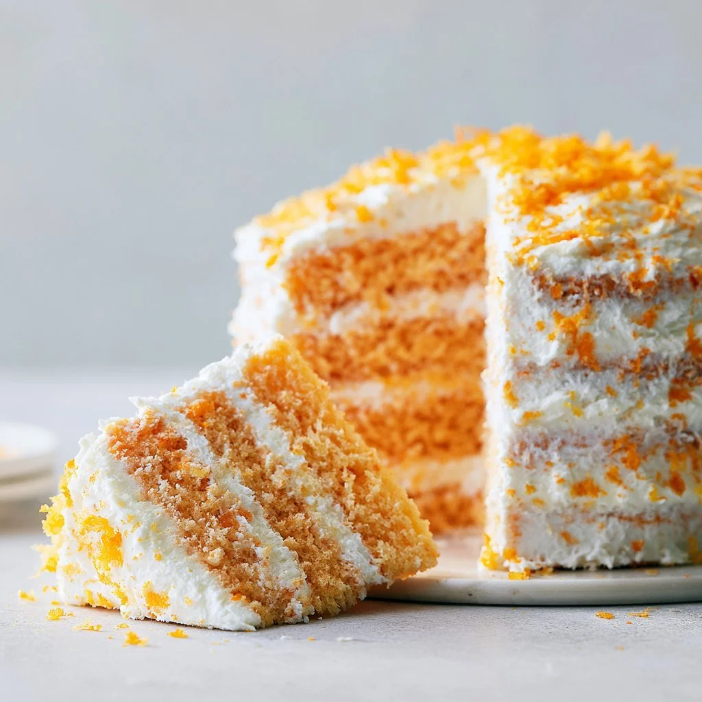Ciasto pomarańczowe Creamsicle