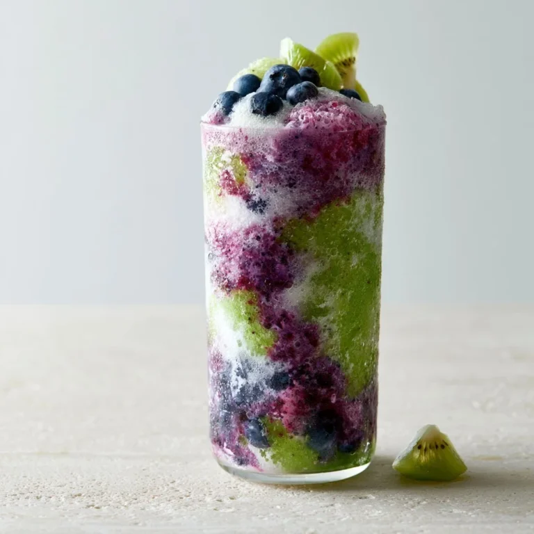 Frappuccino o smaku borówki i kiwi z efektem szoku