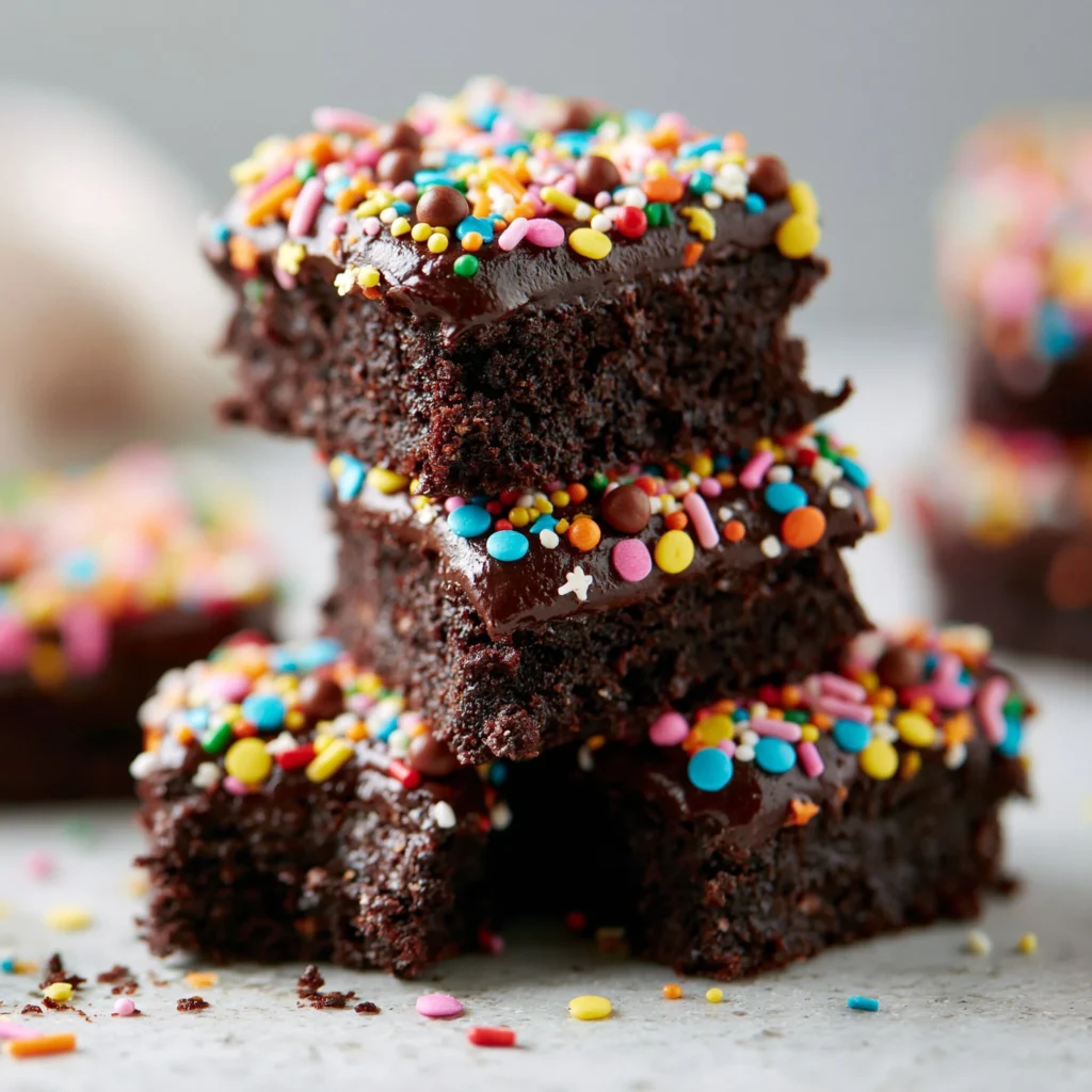 Pyszne Kosmiczne Brownie - kopijkowa wersja przepisu na słodkości
