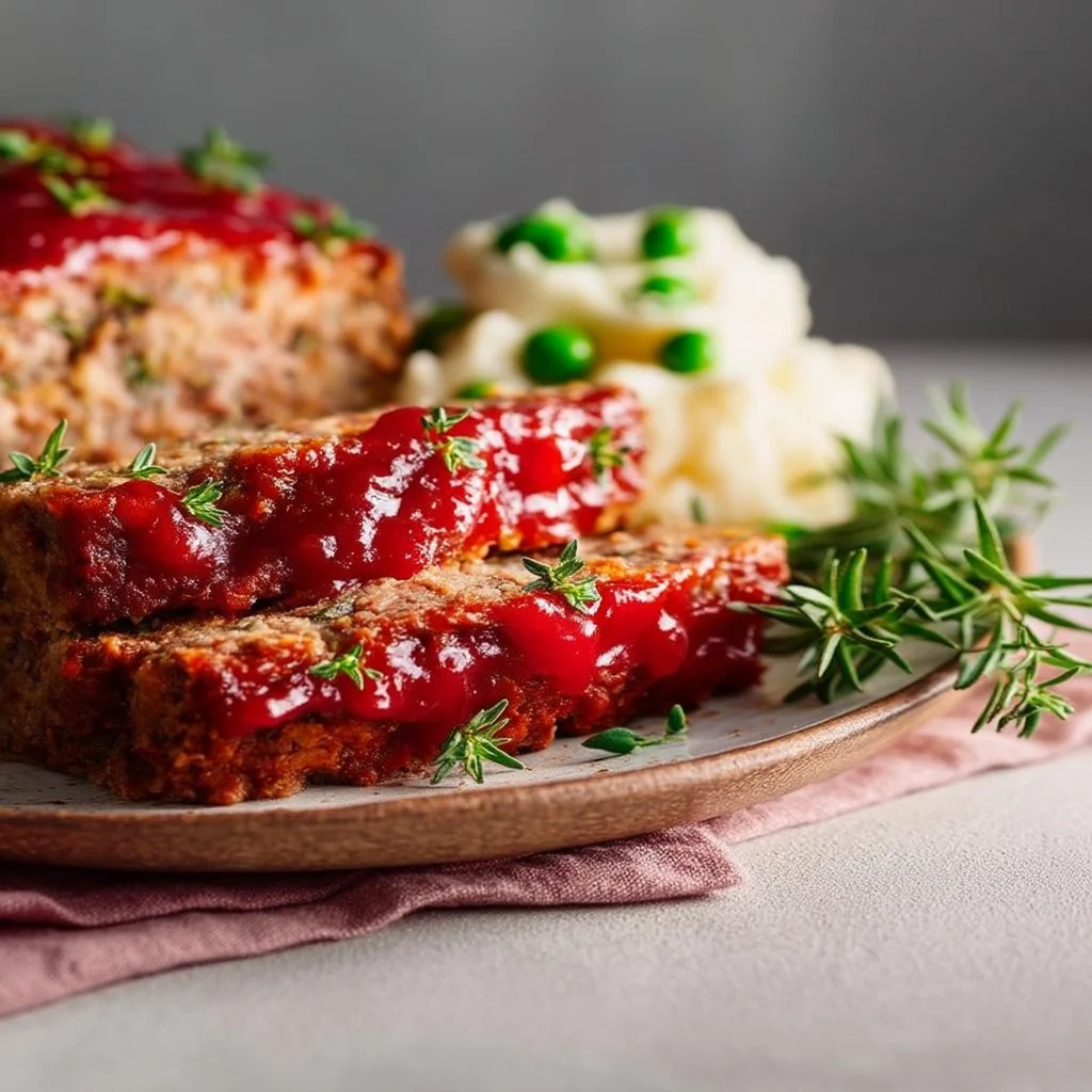 Meatloaf Z Płatków Owsianych