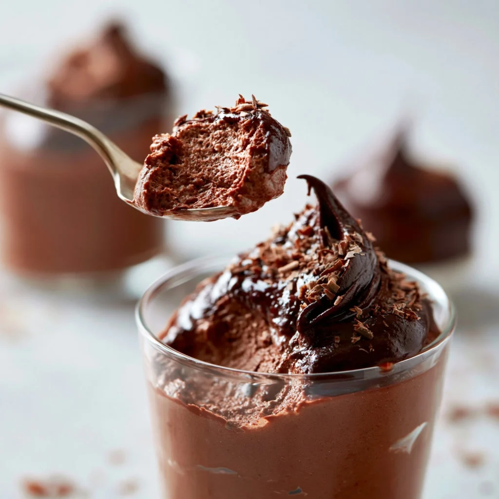 Mousse Czekoladowa - pyszny, kremowy deser czekoladowy z kawałkami czekolady