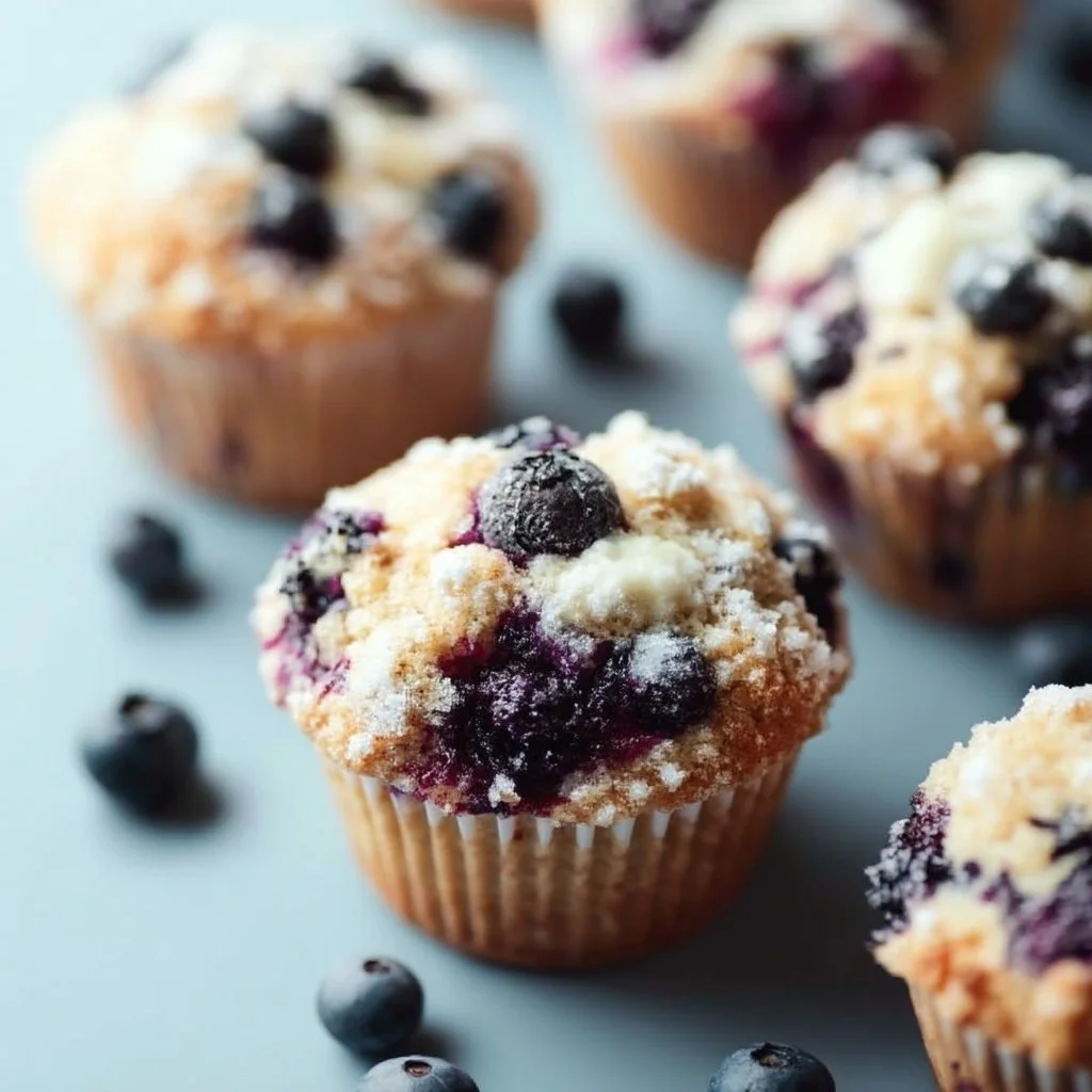 Muffinki borówkowe