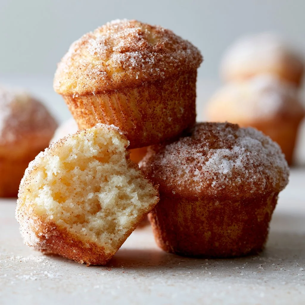 Muffiny cynamonowo-cukrowe