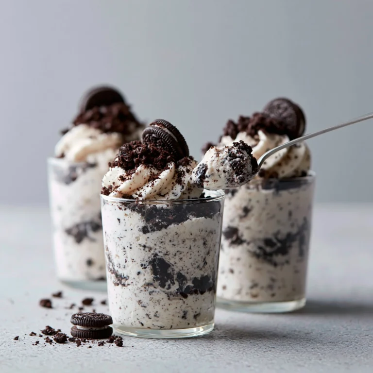 Pyszny mus z Oreo - deser idealny na każdą okazję, pełen smaku i chrupkości.